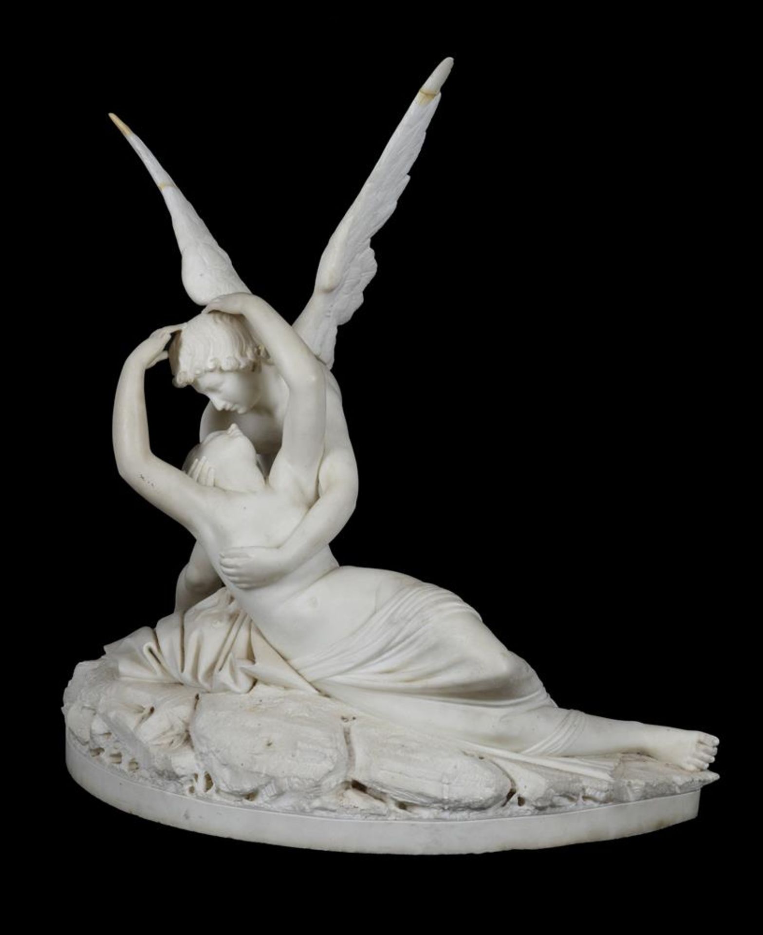 AFTER ANTONIO CANOVA (1757-1822), PSYCHE REVIVED BY CUPID'S KISS - Bild 4 aus 7