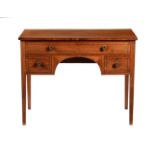 A REGENCY MAHOGANY DRESSING TABLE