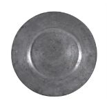 A PEWTER CHARGER