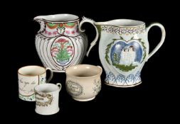 A COLLECTION OF ENGLISH POTTERY