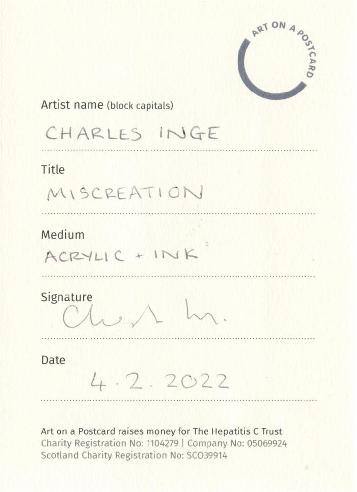 Charles Inge, Miscreation, 2022 - Image 2 of 3