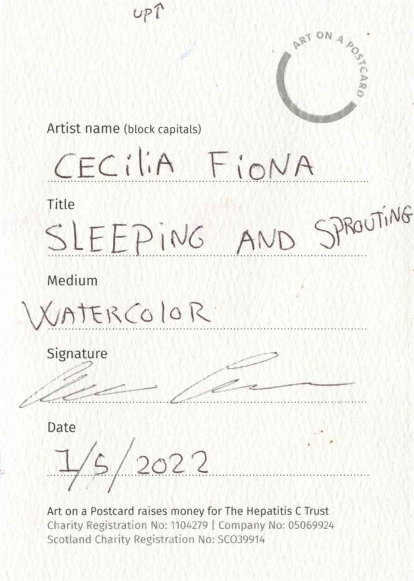 Cecilia Fiona, Sleeping and Sprouting, 2022 - Image 2 of 3