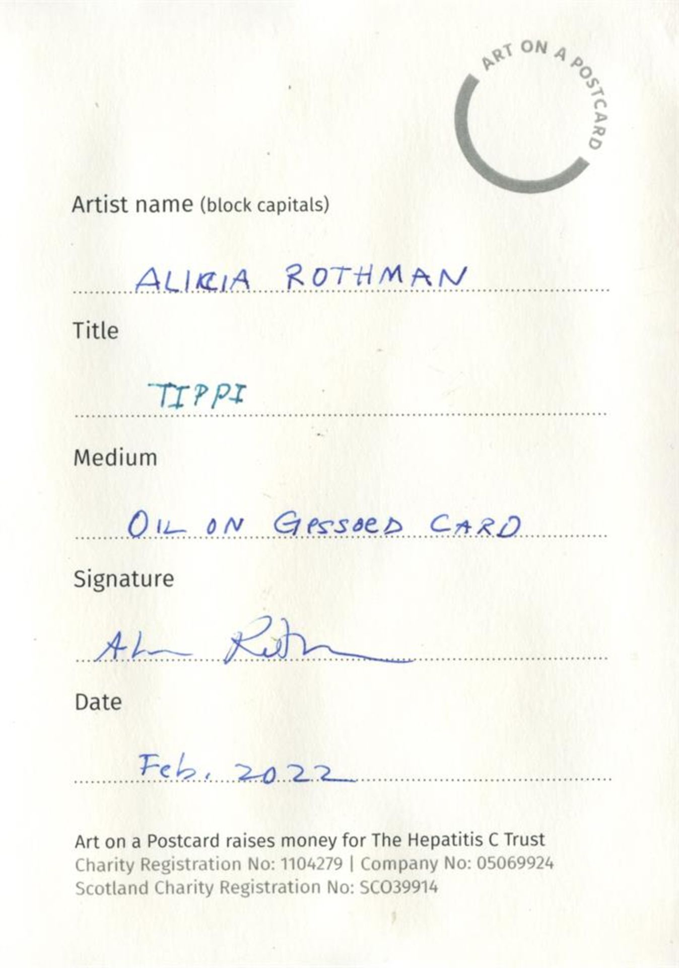 Alicia Rothman, Tippi, 2022 - Image 2 of 3