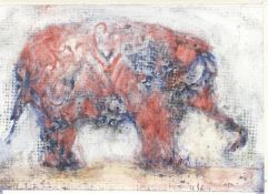 Alicia Rothman, Red Elephant, 2022
