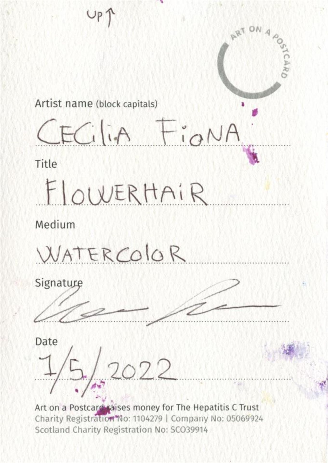 Cecilia Fiona, Flowerhair, 2022 - Image 2 of 3