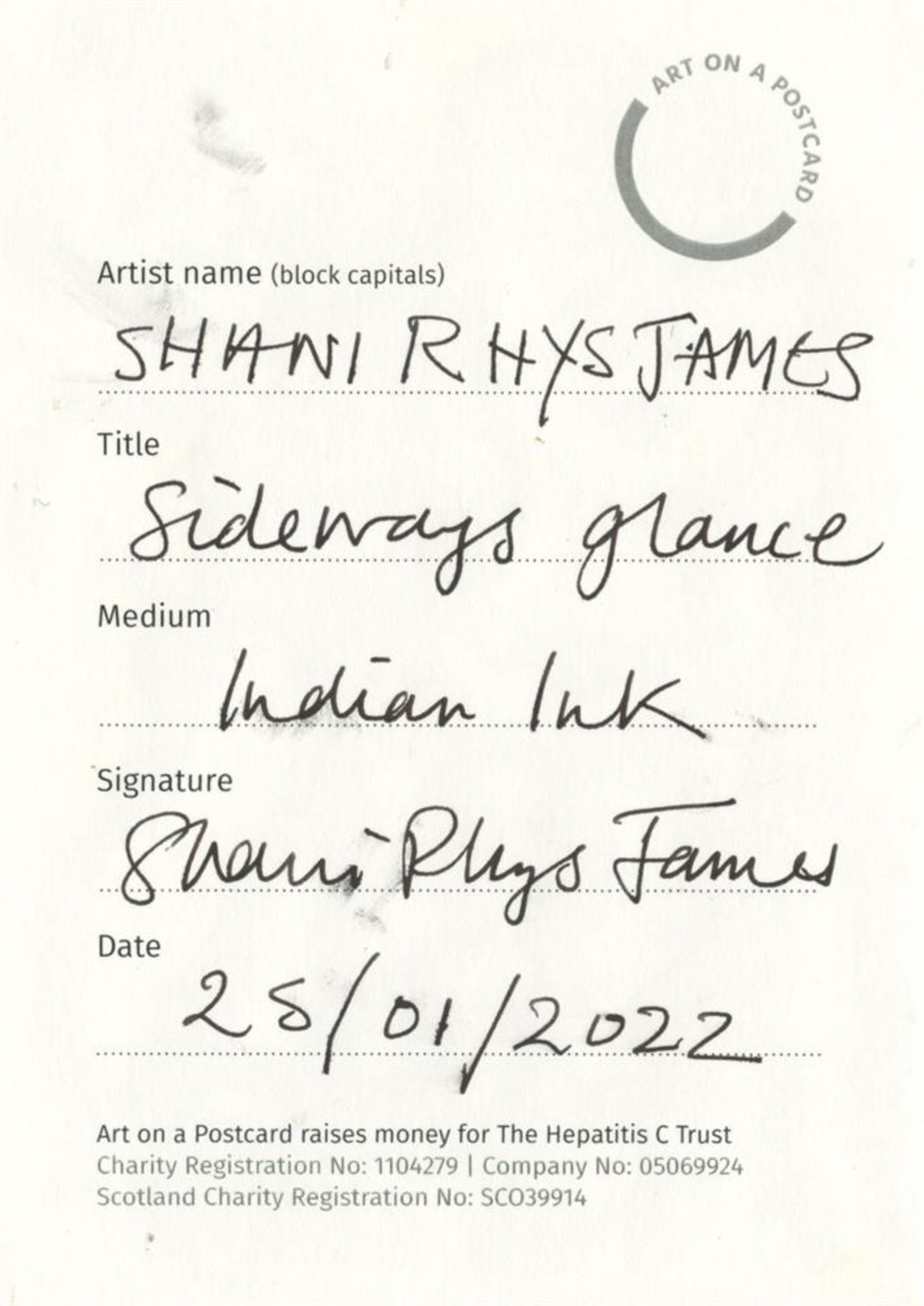 Shani Rhys James, Sideways Glance, 2022 - Image 2 of 3