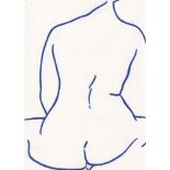 Heloise O'Keeffe, Lady in Blue II, 2022