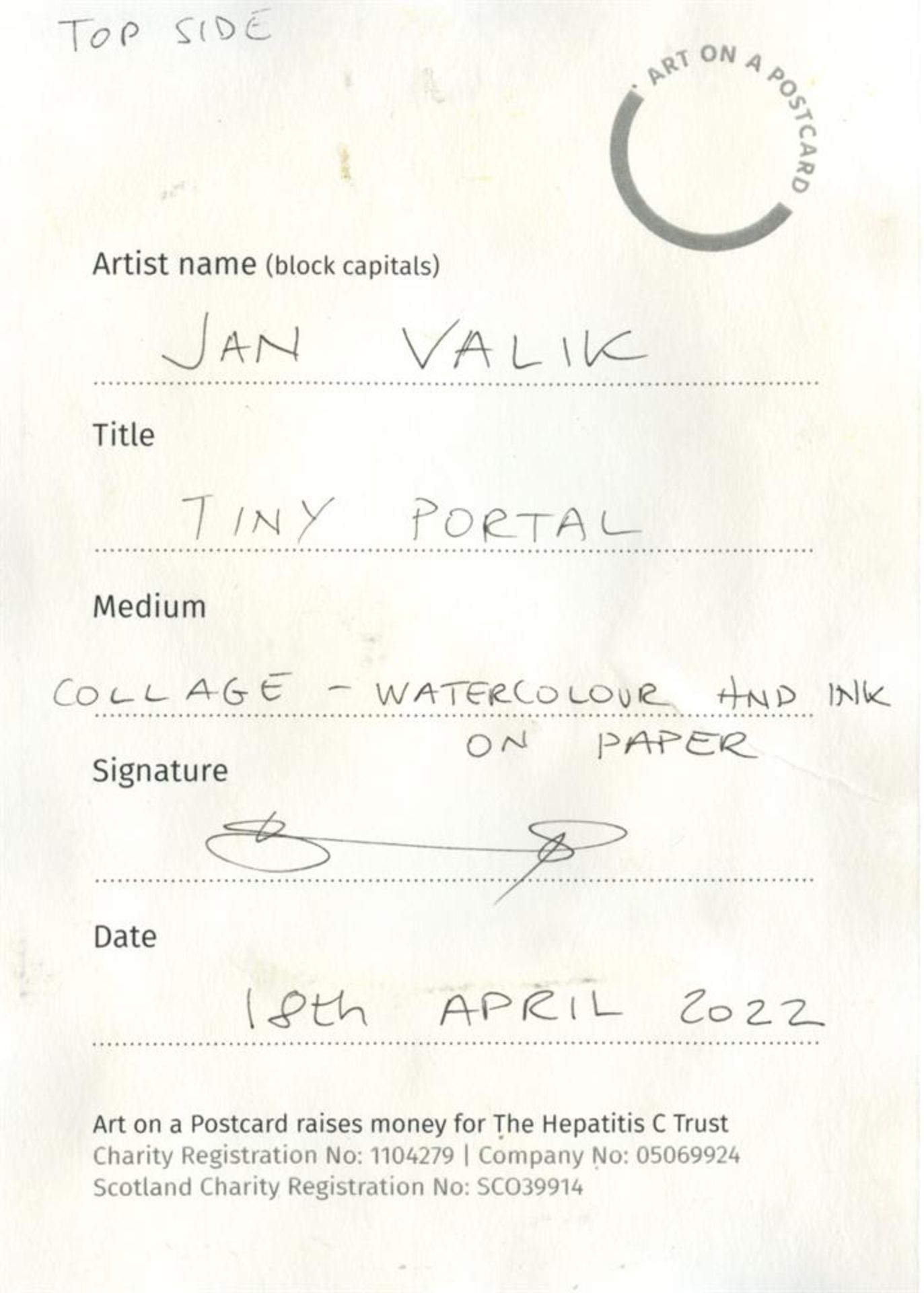 Jan Valik,Tiny Portal, 2022 - Image 2 of 3