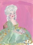 Jennie Ottinger, Portrait of Marie Antoinette by Francois Hubert Drouais, 2022