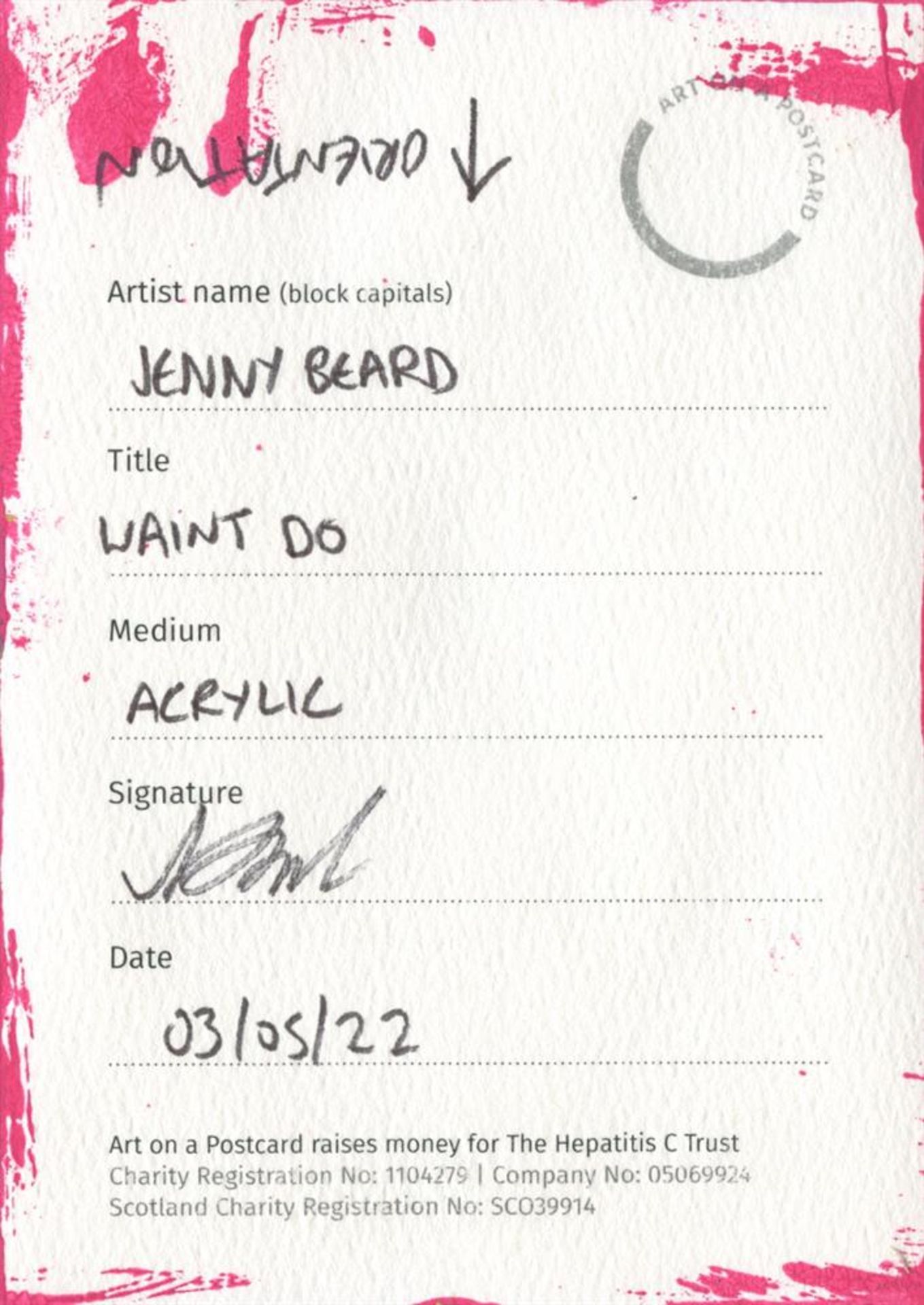 Jenny Beard, Waint Do, 2022 - Image 2 of 3