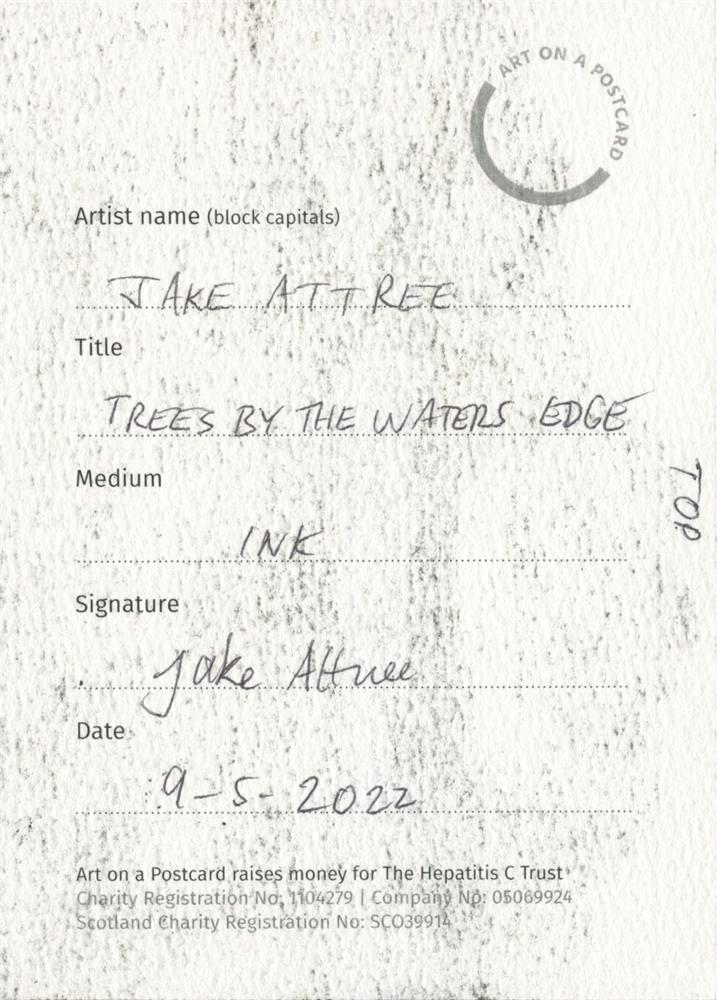 Jake Attree, Trees By The Waters Edge, 2022 - Image 2 of 3