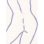 Heloise O'Keeffe, Lady in Blue I, 2022