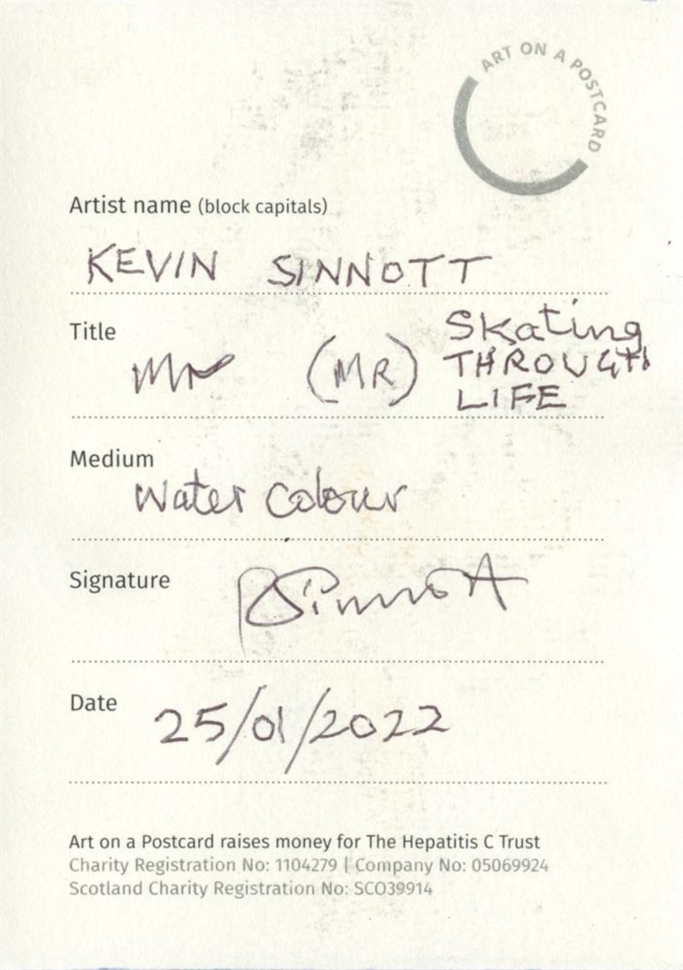 Kevin Sinnott, Skating Through Life, 2022 - Image 2 of 3