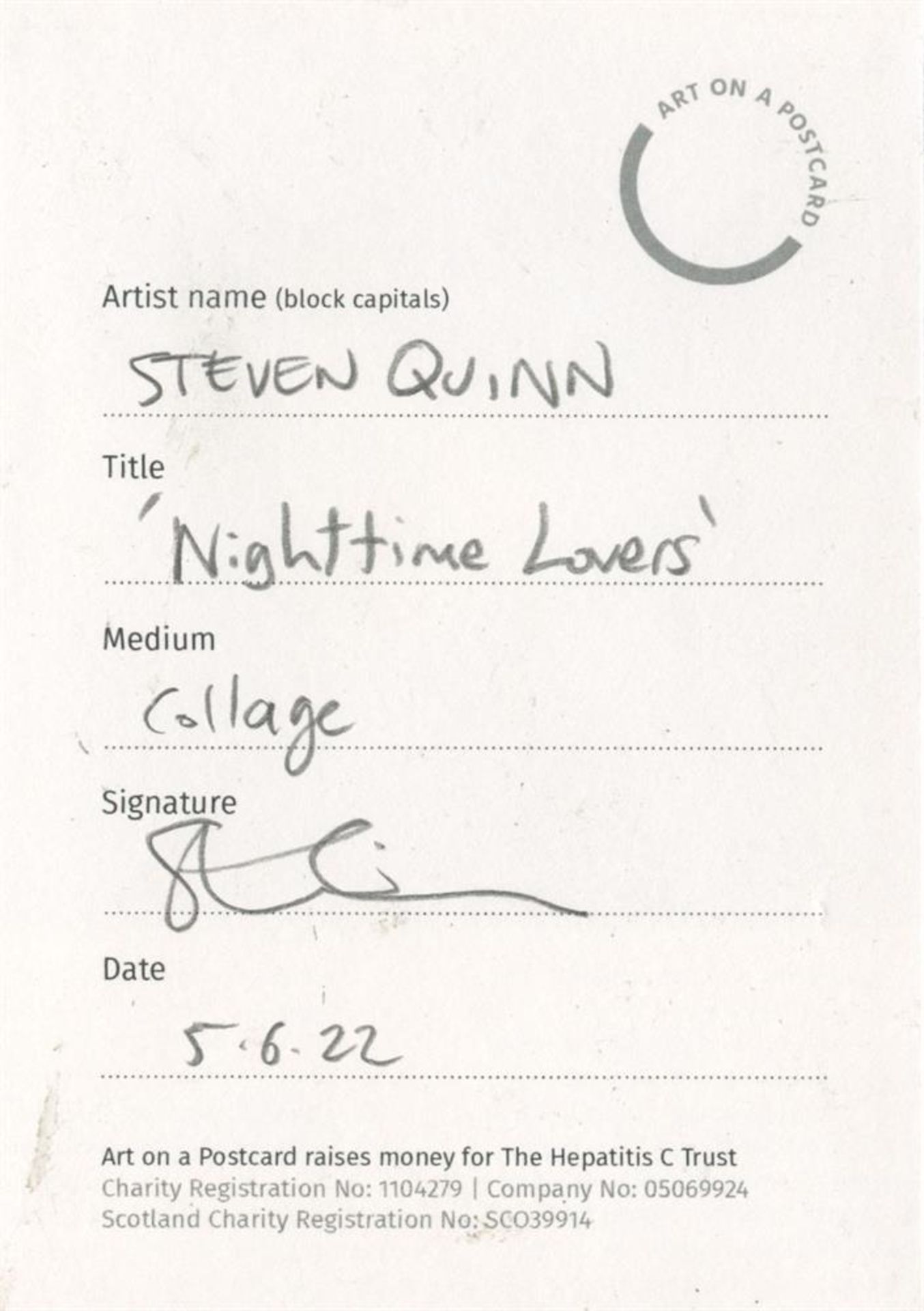 Steven Quinn, Nighttime Lovers, 2022 - Image 2 of 3