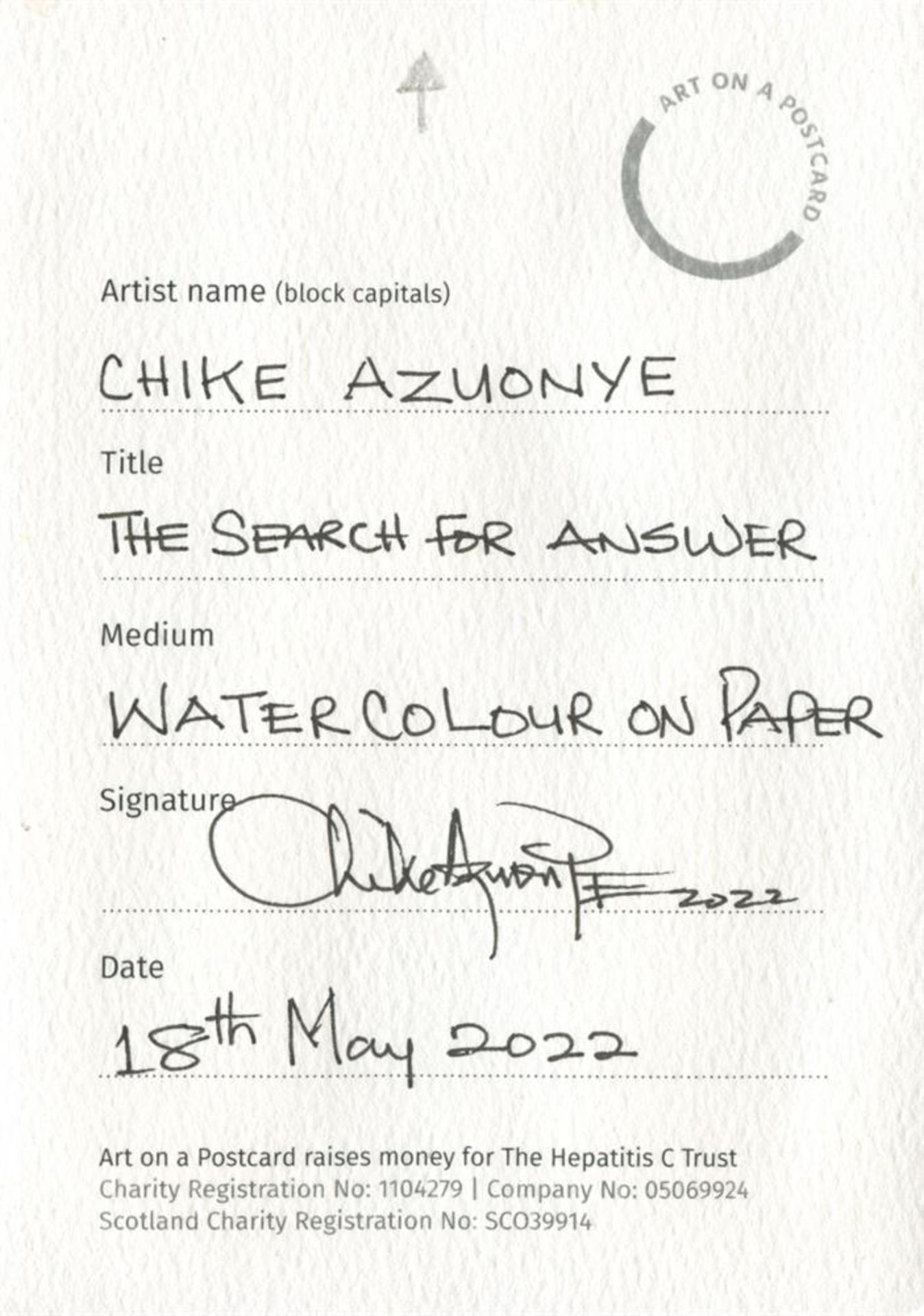 Chike Azuonye, The Search for Answer, 2022 - Image 2 of 3