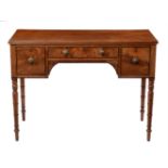 A REGENCY MAHOGANY DRESSING TABLE, CIRCA 1820