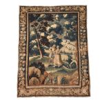 A VERDURE TAPESTRY PANEL, 18TH CENTURY