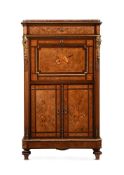 Y A WALNUT, KINGWOOD, AMARANTH AND GILT METAL MOUNTED SECRETAIRE A ABATTANT, IN LOUIS XV STYLE