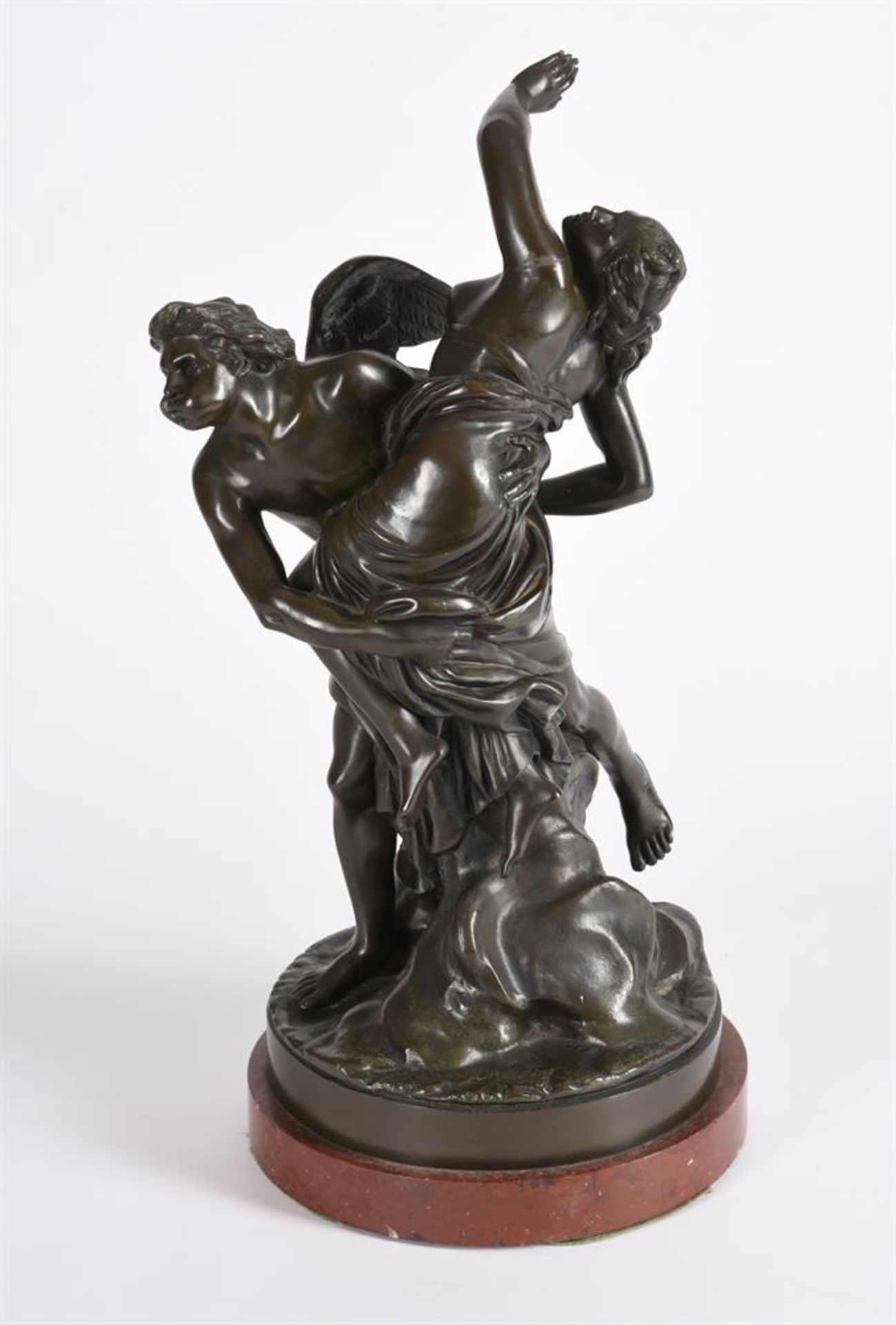 TWO BRONZE GROUPS 'THE ABDUCTION OF PROSERPINA BY PLUTO' & 'BOREAS ABDUCTING ORITHYIA' - Image 9 of 16