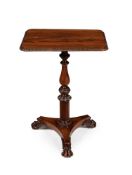 Y A WILLIAM IV GONCALO ALVES OCCASIONAL TABLE, IN THE MANNER OF GILLOWS, CIRCA 1830