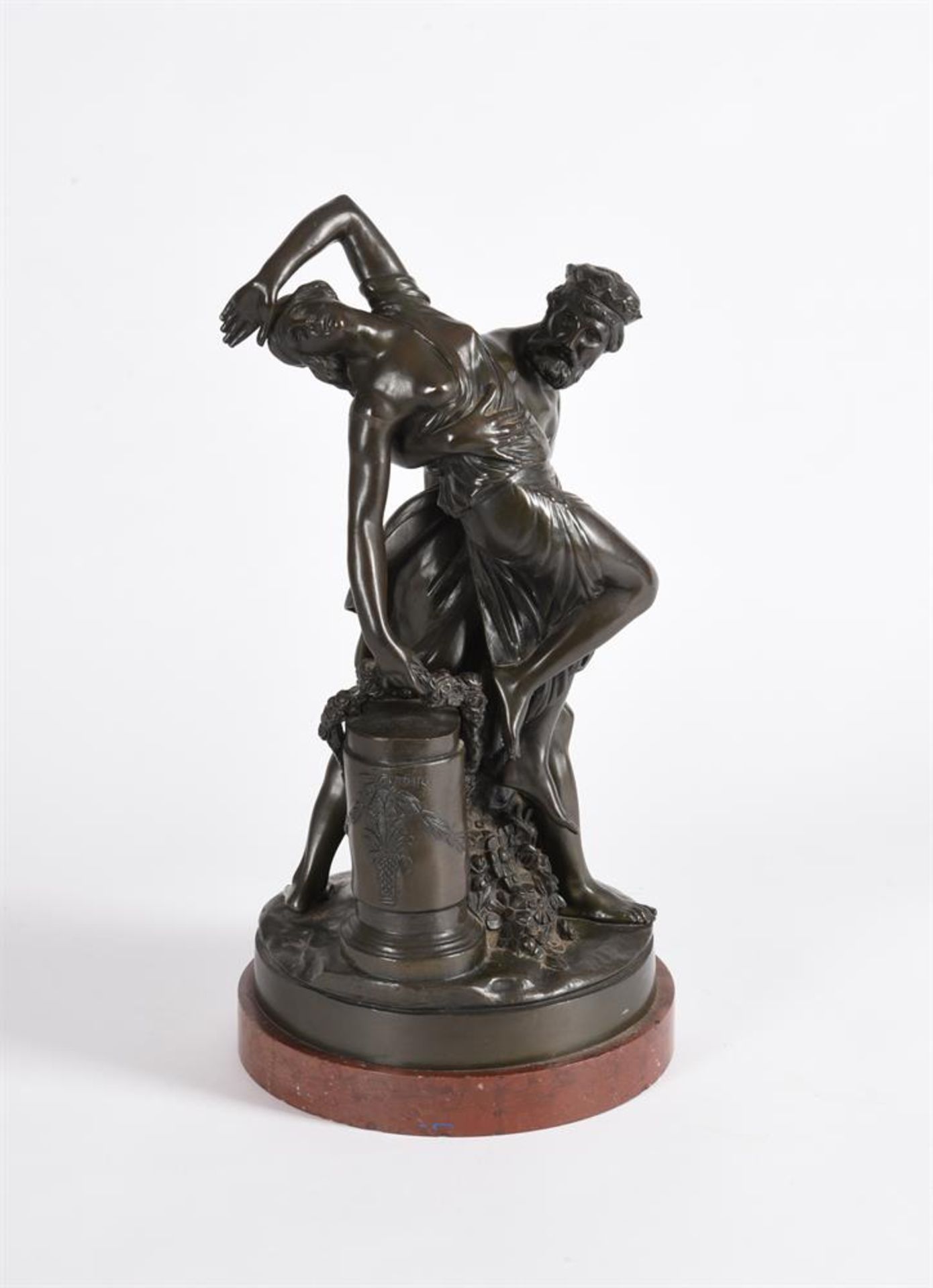 TWO BRONZE GROUPS 'THE ABDUCTION OF PROSERPINA BY PLUTO' & 'BOREAS ABDUCTING ORITHYIA' - Image 3 of 16