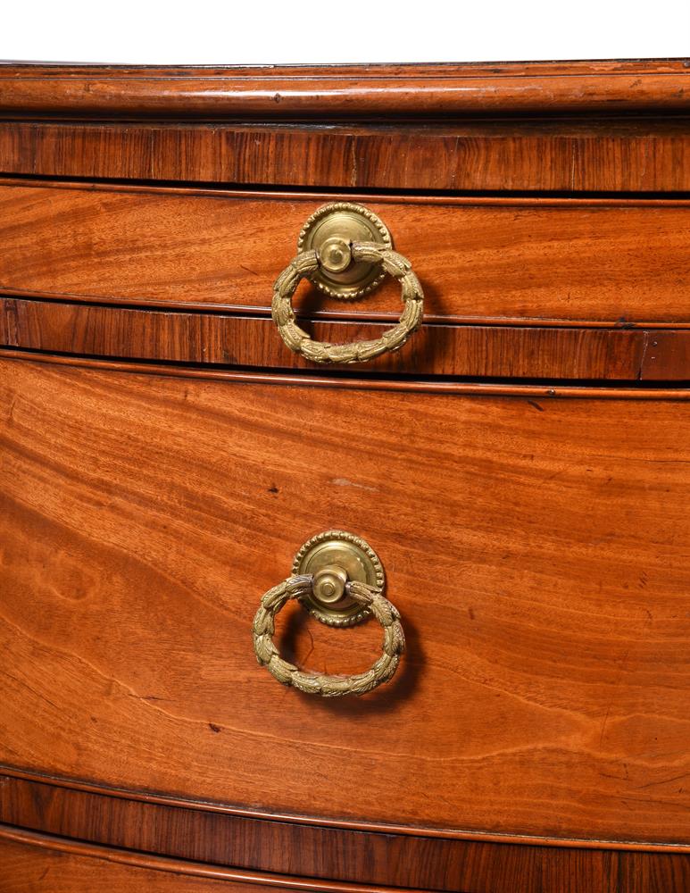 Y A SATINWOOD AND MARQUETRY SIDE CABINET, CIRCA 1790 AND LATER - Image 4 of 7