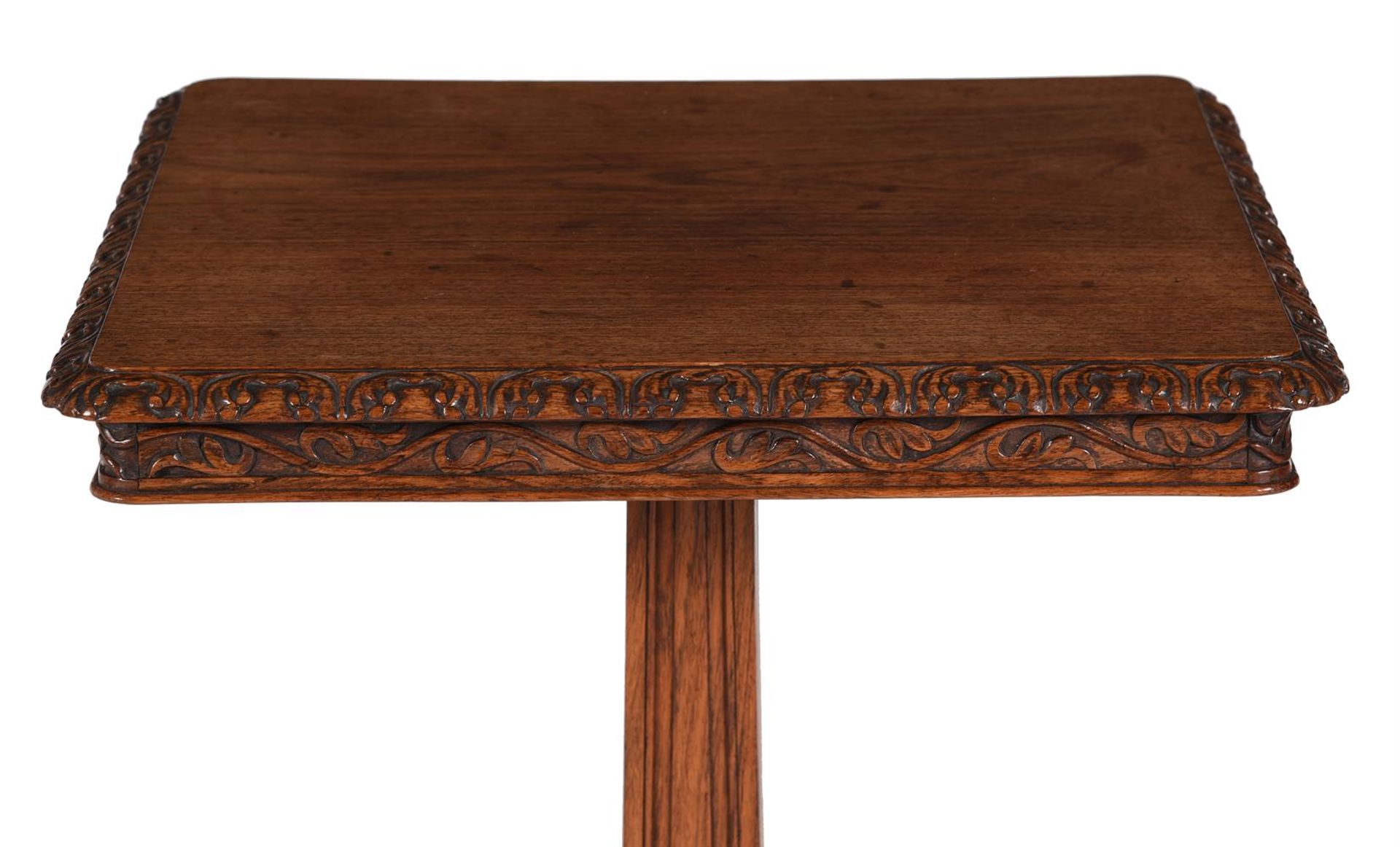 AN ANGLO INDIAN EXOTIC HARDWOOD PEDESTAL TABLE, FIRST HALF 19TH CENTURY - Image 4 of 5