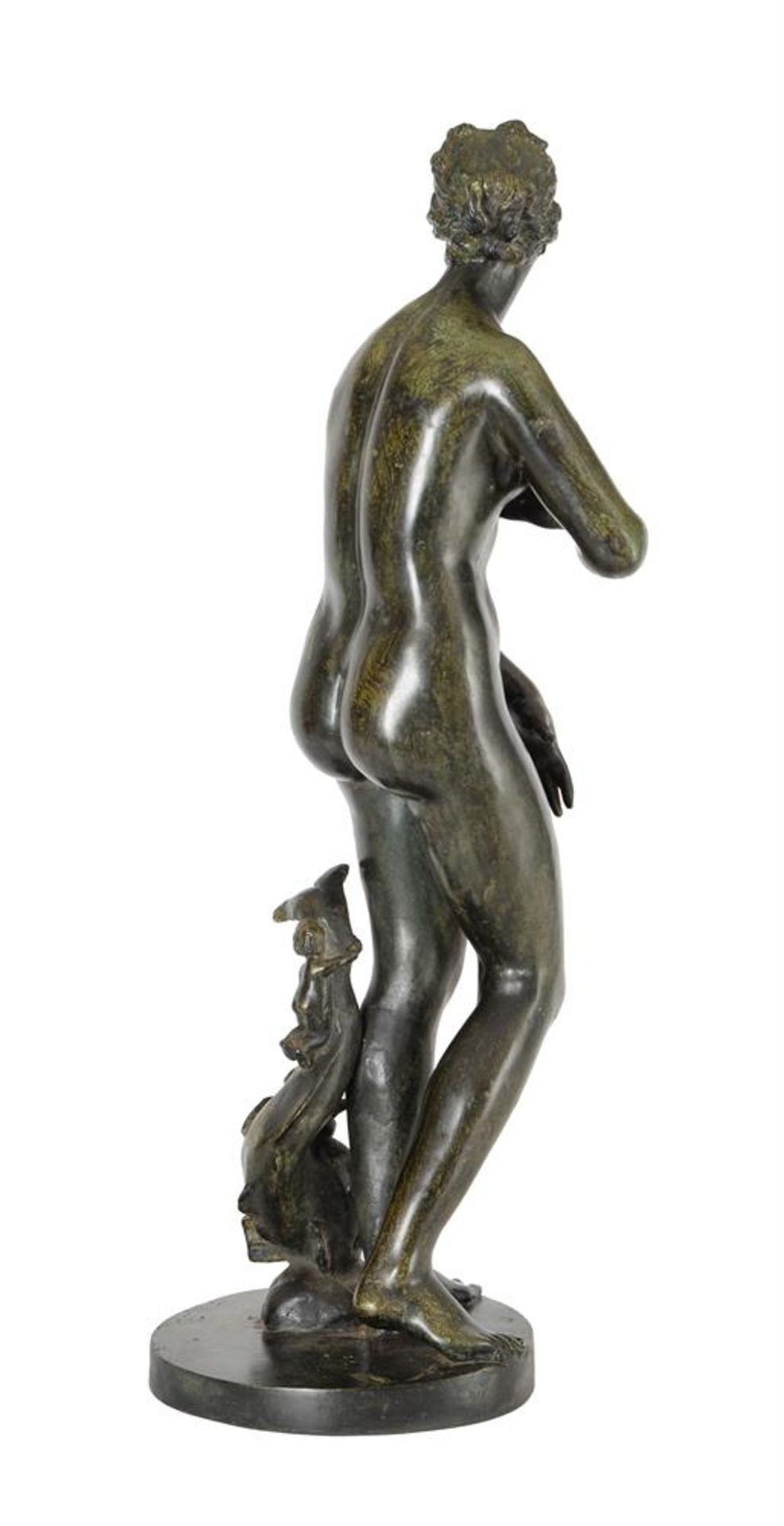 A BRONZE FIGURE 'VENUS DE MEDICI', POSSIBLY NAPLES, LATE 19TH/EARLY 20TH CENTURY - Image 4 of 4