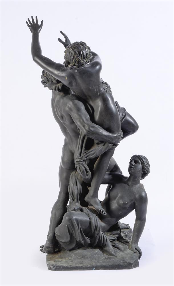 TWO LARGE FRENCH BRONZE GROUPS 'THE ABDUCTION OF PROSERPINE BY PLUTO' & 'ABDUCTION OF THE SABINE' - Bild 6 aus 7