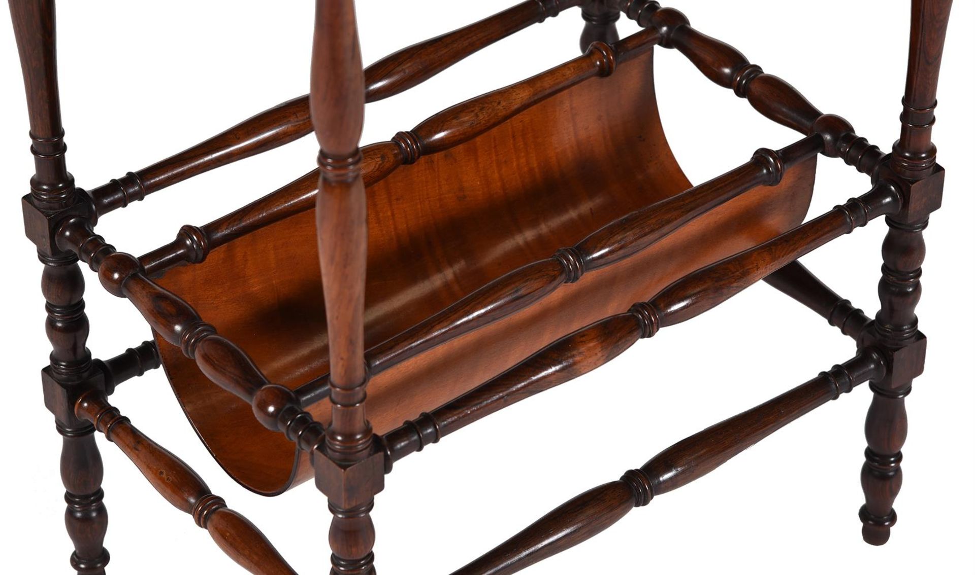 Y A PAIR OF GEORGE IV ROSEWOOD AND SATINWOOD BANDED OCCASIONAL TABLES, ATTRIBUTED TO GILLOWS - Image 3 of 5