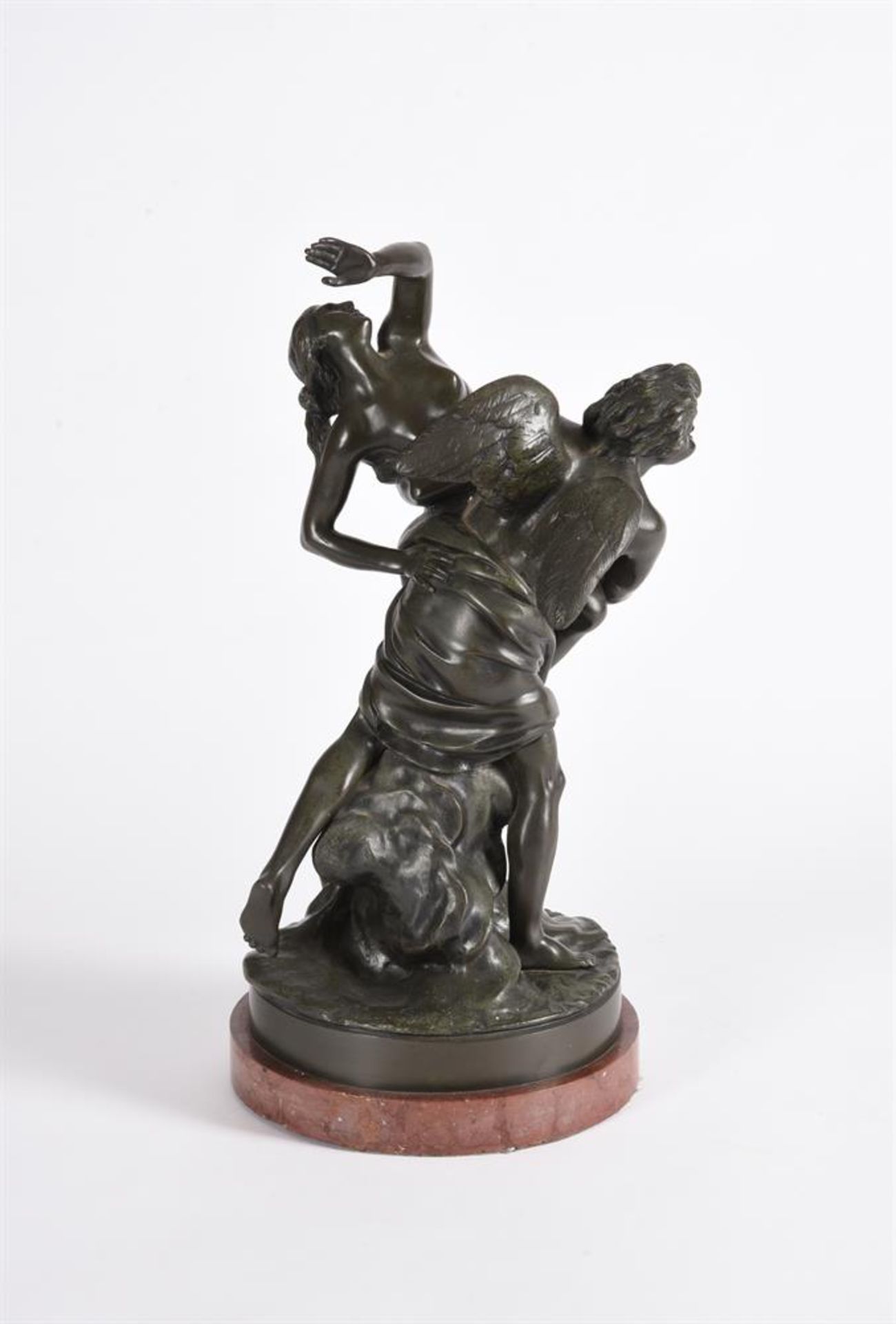 TWO BRONZE GROUPS 'THE ABDUCTION OF PROSERPINA BY PLUTO' & 'BOREAS ABDUCTING ORITHYIA' - Image 14 of 16