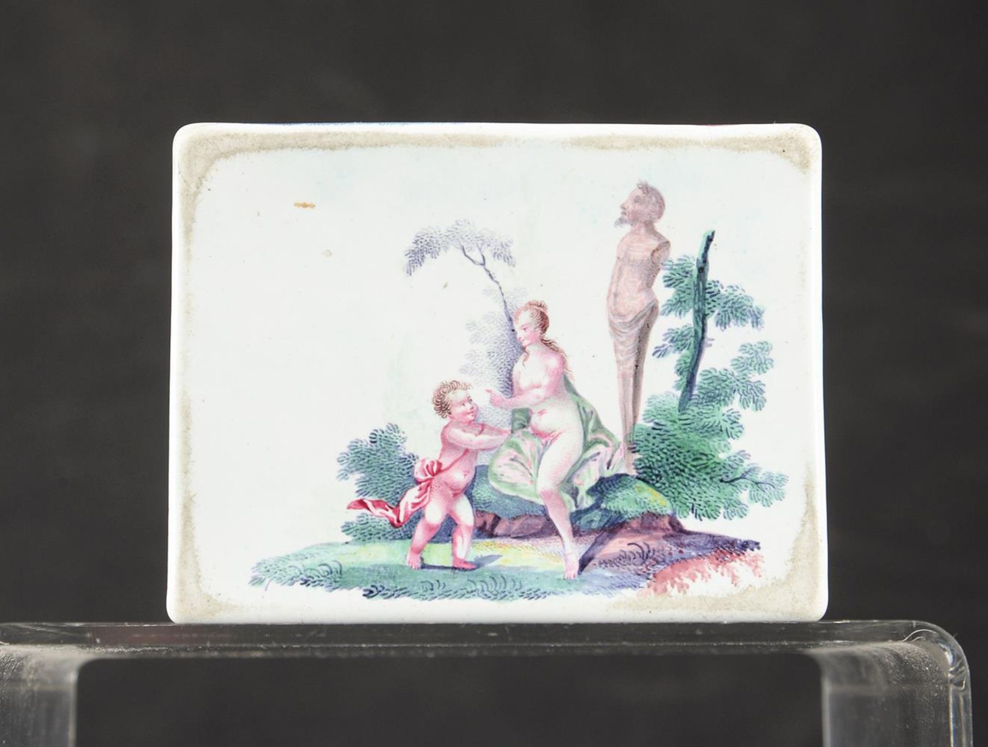 A FRENCH ENAMEL TABLE SNUFF BOX, CIRCA 1800 - Image 7 of 7