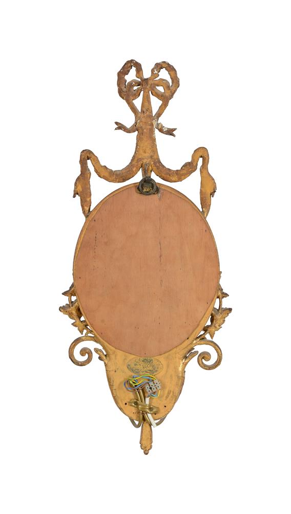 A PAIR OF VICTORIAN GILTWOOD AND COMPOSTION GIRANDOLE WALL MIRRORS, BY CHARLES NOSOTTI, CIRCA 1870 - Image 6 of 7