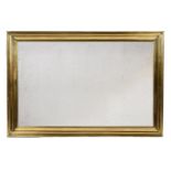 A BRASS FRAMED WALL MIRRORPOSSIBLY FRENCH, LATE 19TH/EARLY 20TH CENTURY