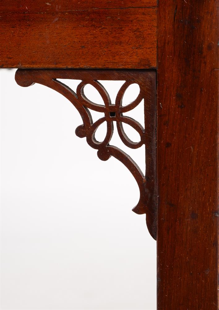 A GEORGE III MAHOGANY CABINET ON STAND, CIRCA 1770 - Image 5 of 5