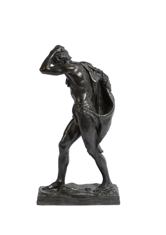 λ JOSEPH HERMON CAWTHRA (BRITISH, 1886-1971), A BRONZE FIGURE OF A MAN - Image 4 of 5