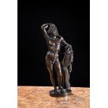 AFTER THE ANTIQUE, A BRONZE FIGURE OF APOLLO, ITALIAN, 18TH CENTURY