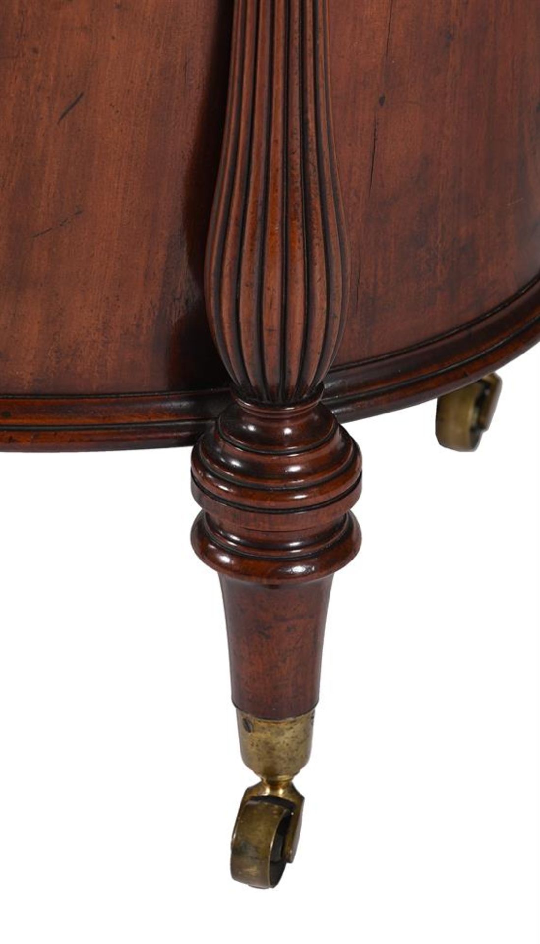 A REGENCY MAHOGANY OVAL WINE COOLER, ATTRIBUTED TO GILLOWS, CIRCA 1810 - Image 4 of 6