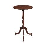 A LATE GEORGE III MAHOGANY TRIPOD TABLE, CIRCA 1810