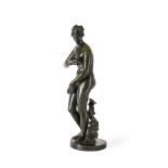 A BRONZE FIGURE 'VENUS DE MEDICI', POSSIBLY NAPLES, LATE 19TH/EARLY 20TH CENTURY