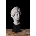 A MARBLE BUST OF AN EMPRESS, ITALIAN, 18TH CENTURY