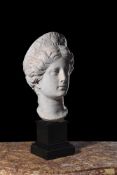 A MARBLE BUST OF AN EMPRESS, ITALIAN, 18TH CENTURY