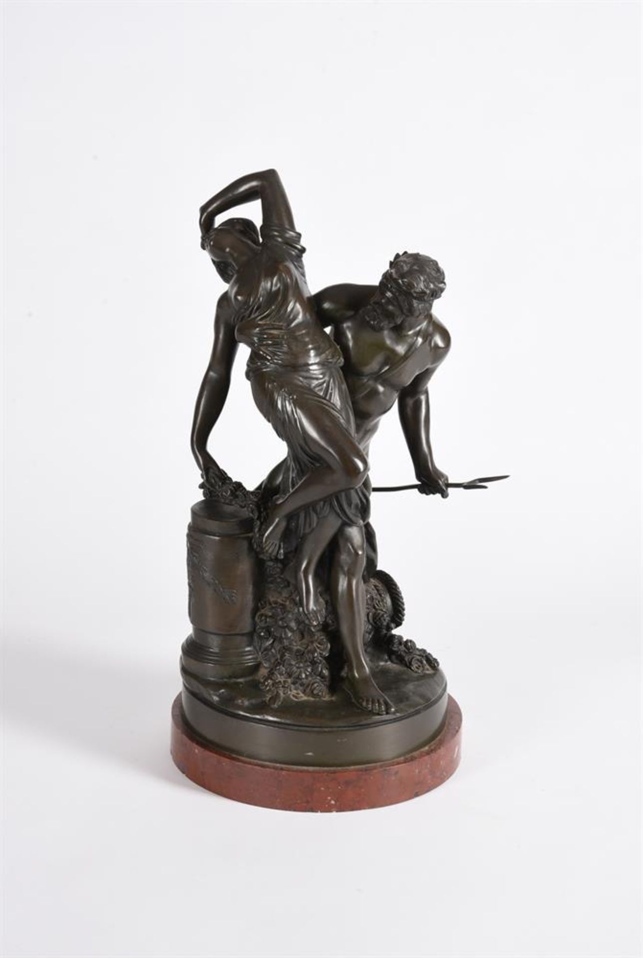 TWO BRONZE GROUPS 'THE ABDUCTION OF PROSERPINA BY PLUTO' & 'BOREAS ABDUCTING ORITHYIA' - Image 2 of 16