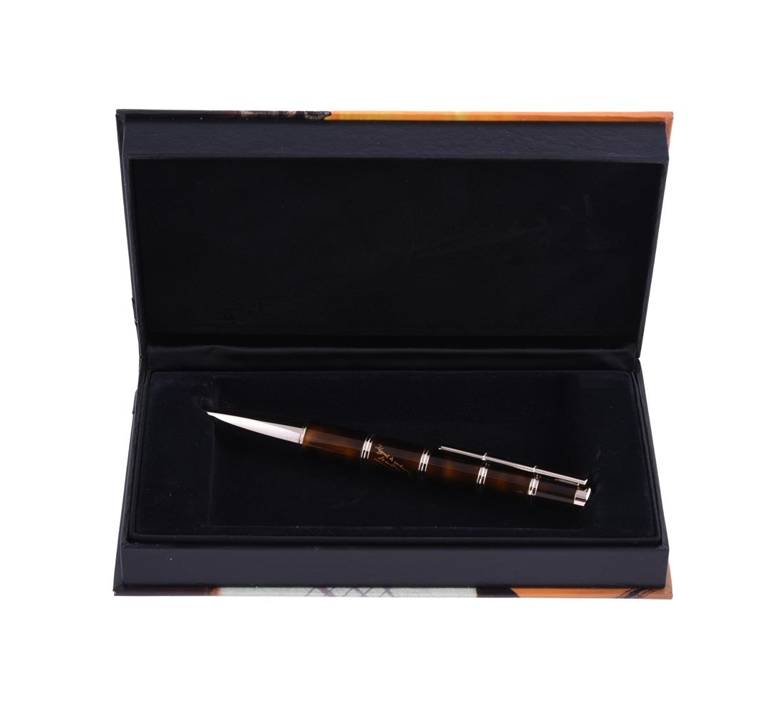 MONTBLANC, WRITERS EDITION, MIGUEL DE CERVANTES, A LIMITED EDITION BALLPOINT PEN - Image 2 of 2