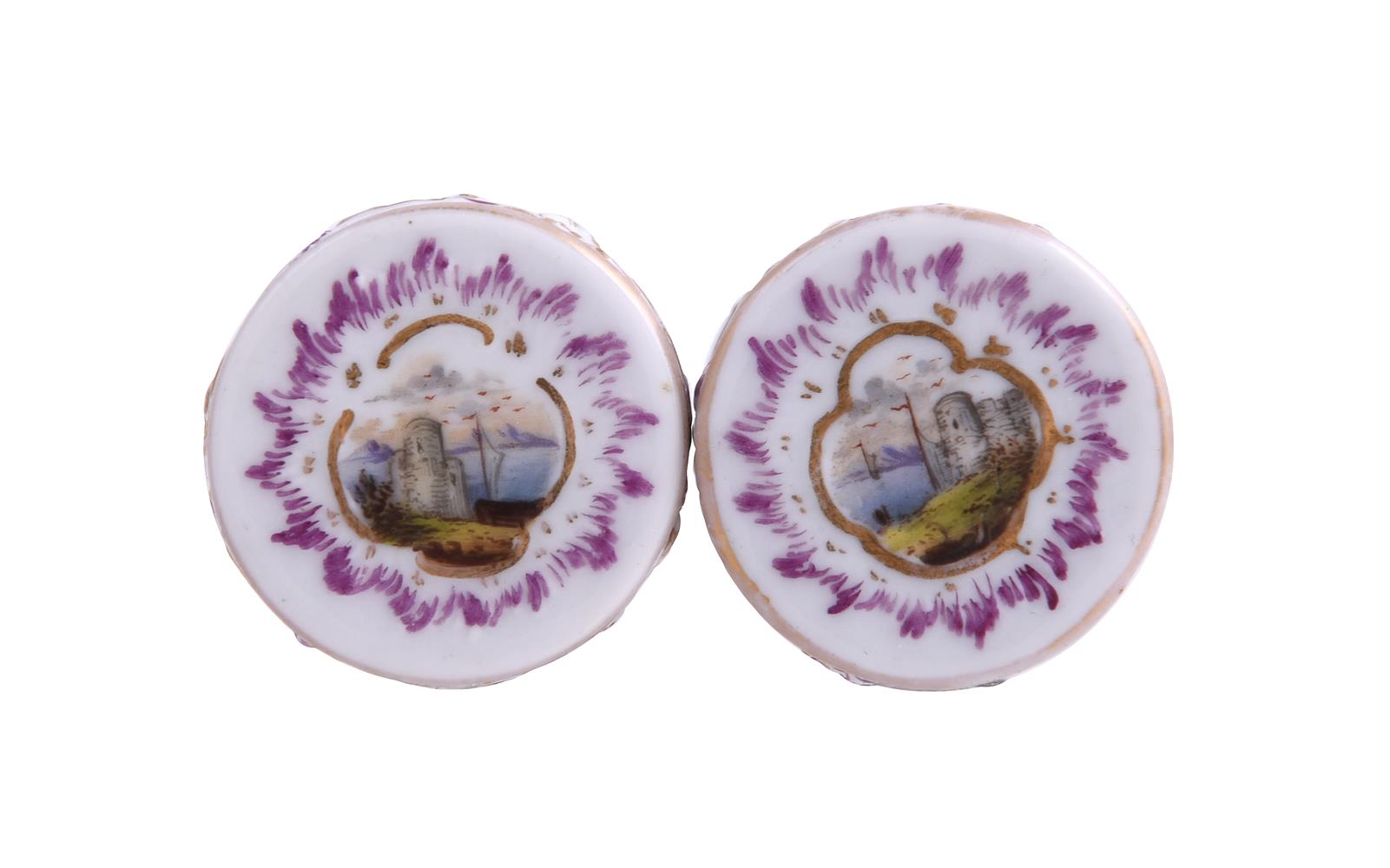 A LATE 19TH CENTURY GERMAN PORCELAIN BODKIN CASE - Image 4 of 4