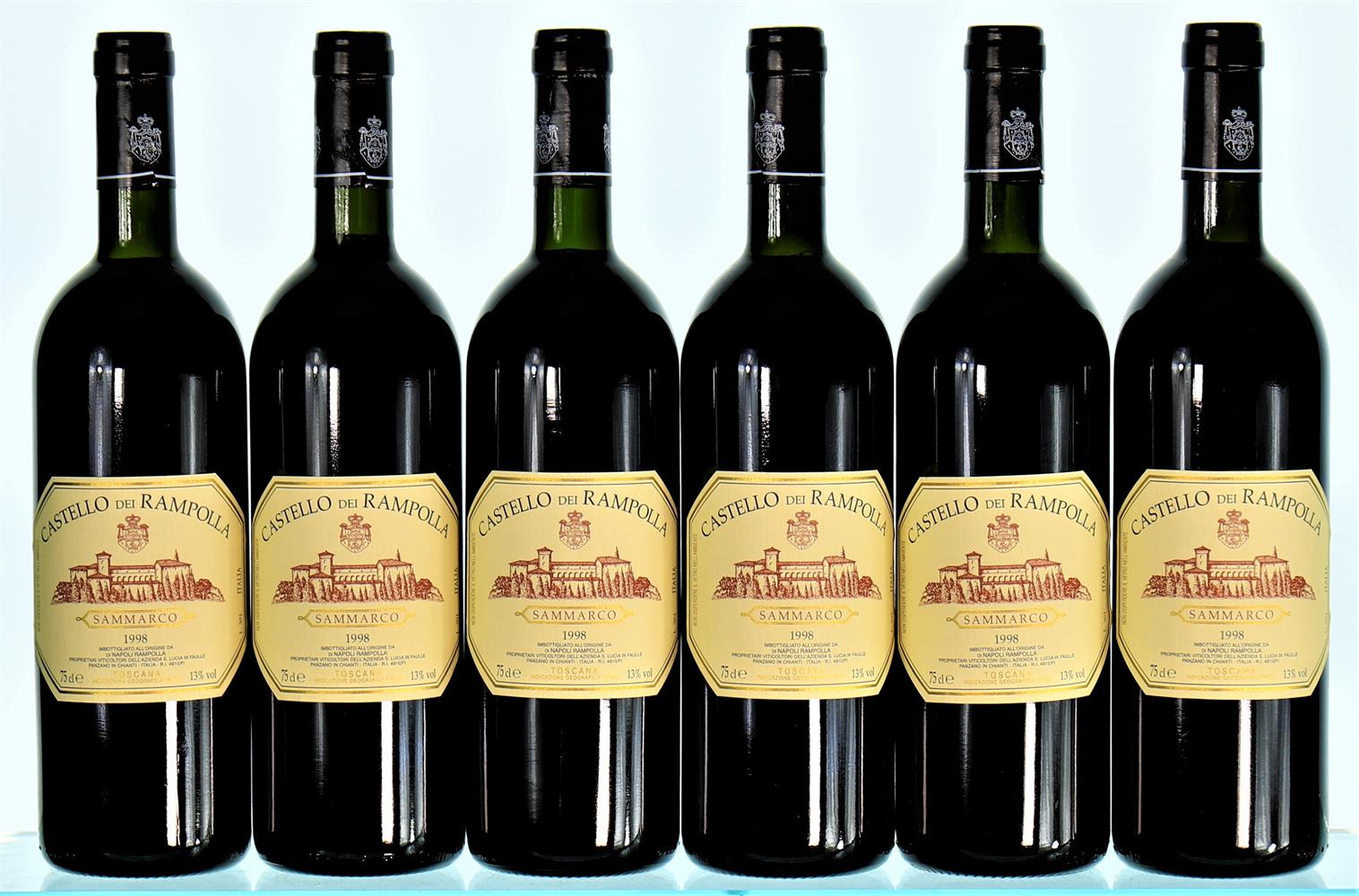 ß 1998 Sammarco, Castello dei Rampolla - (Lying under Bond)