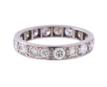 A DIAMOND ETERNITY RING