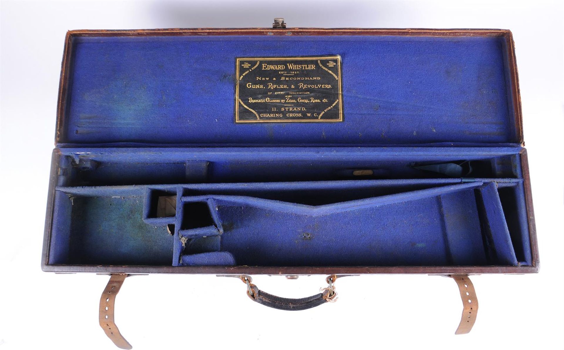 A LEATHER SHOTGUN CASE - Bild 2 aus 2