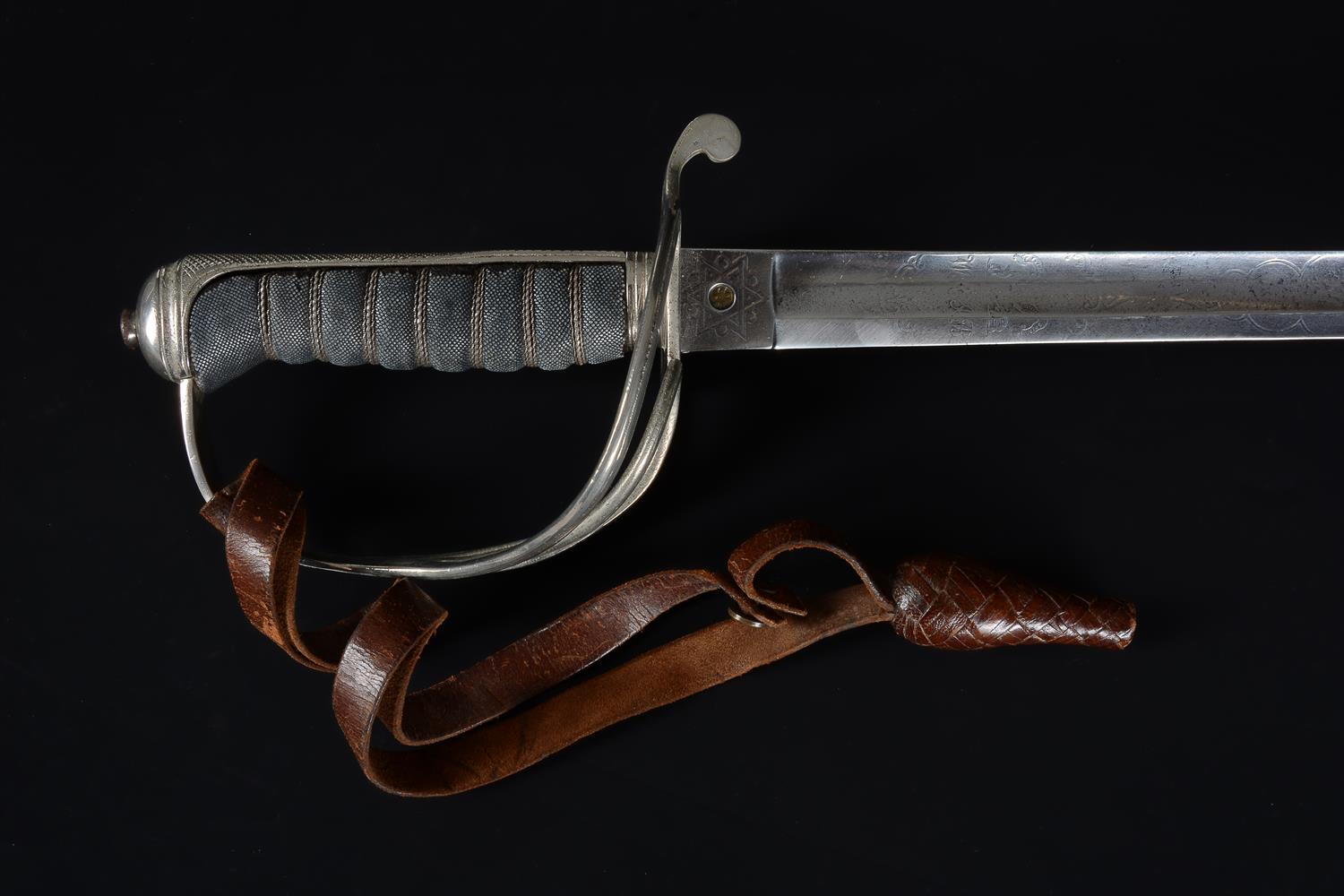 AN OFFICER'S 1821 PATTERN ARTILLERY ISSUE SWORD FOR THE CINQUE PORTS ARTILLERY VOLUNTEERS BY OLLIVIE - Image 2 of 5