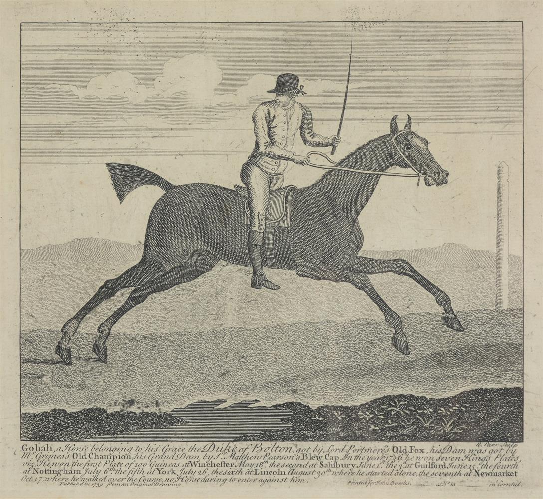 AFTER R. PARR, A SET OF SIX ENGRAVINGS OF RACEHORSES FOR JOHN BOWLES - Image 5 of 13